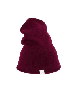 Kaschmir Beanie cranberry rot