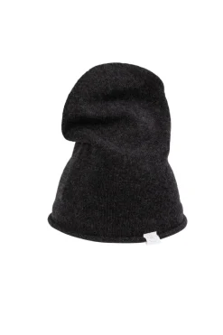 Kaschmir Beanie dunkel anthrazit