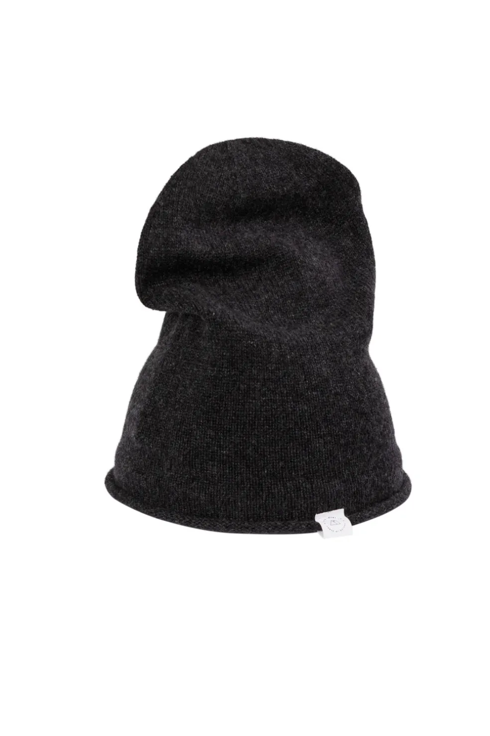 Kaschmir Beanie dunkel anthrazit
