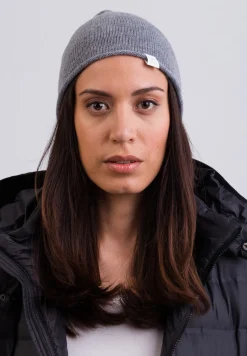 Kaschmir Beanie grau