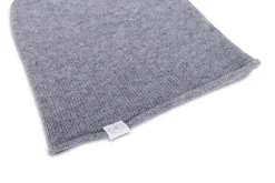 Kaschmir Beanie grau