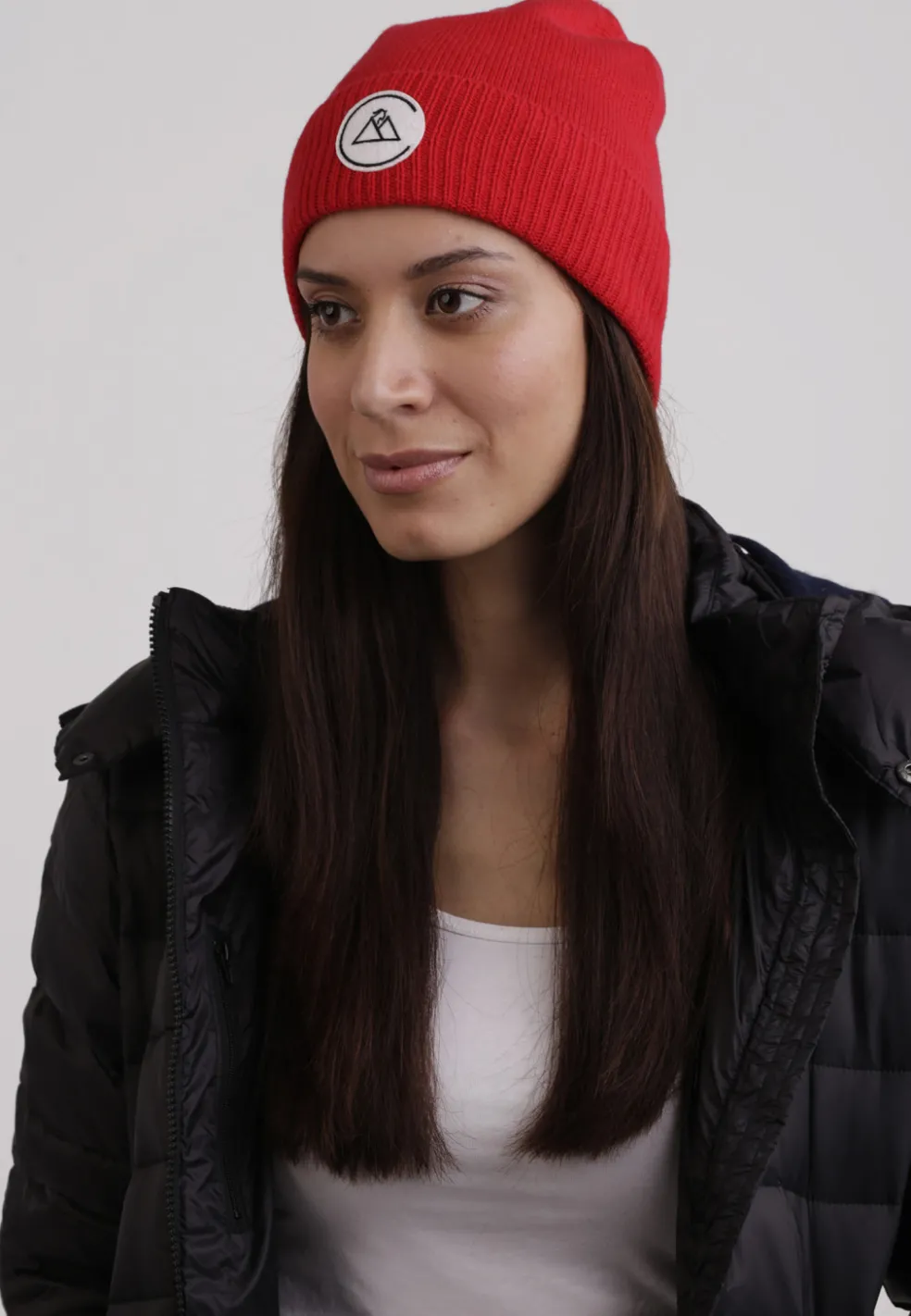Kaschmir Casual Mütze rot