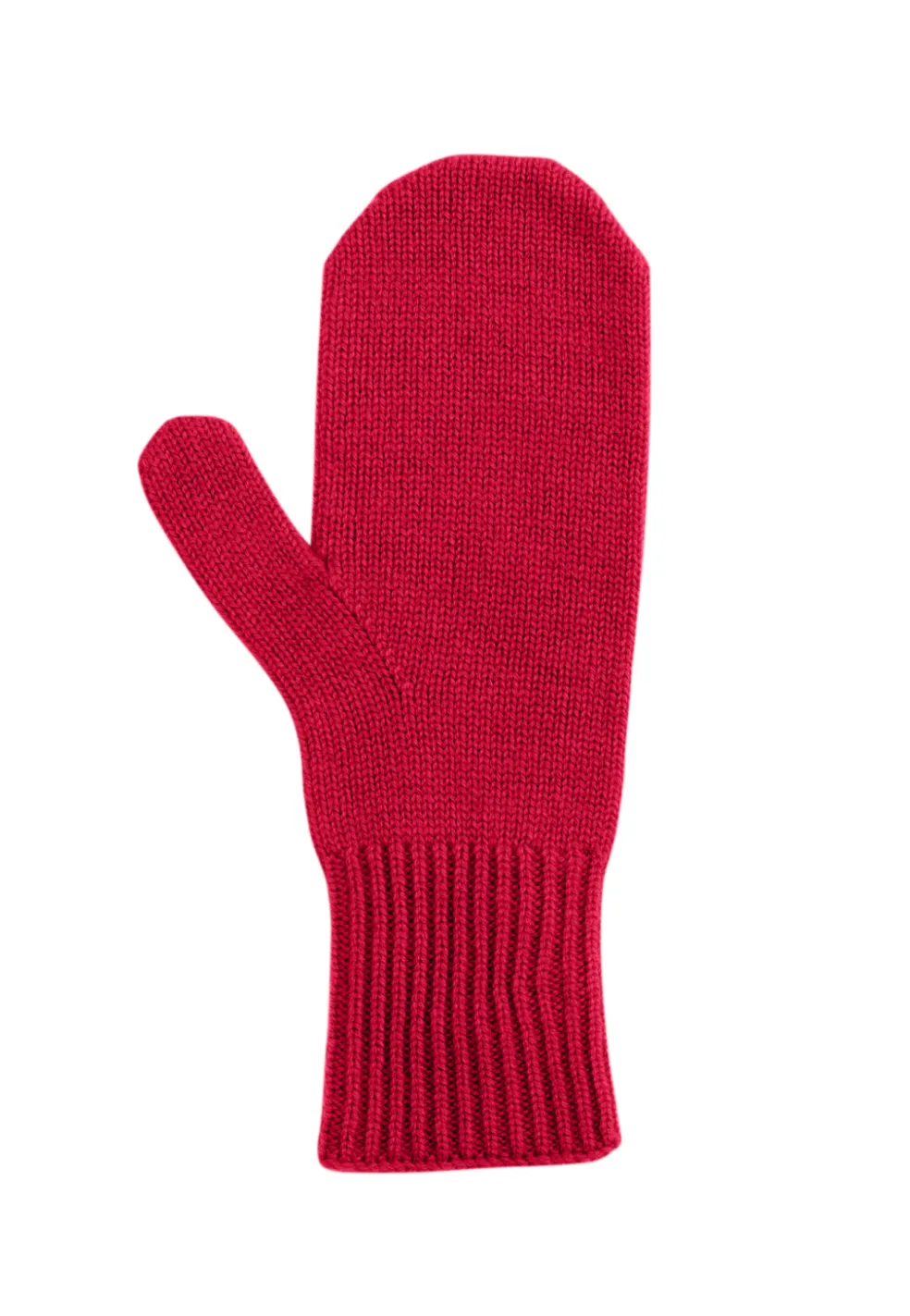 Kaschmir Fäustlinge rot