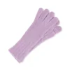 Kaschmir Handschuhe brushed distelrosa