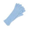 Kaschmir Handschuhe brushed wolkenblau
