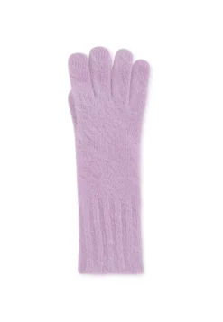 Kaschmir Handschuhe brushed distelrosa