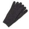Kaschmir Handschuhe Touchscreen tauglich anthrazit