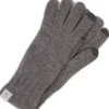 Kaschmir Handschuhe Touchscreen tauglich grau