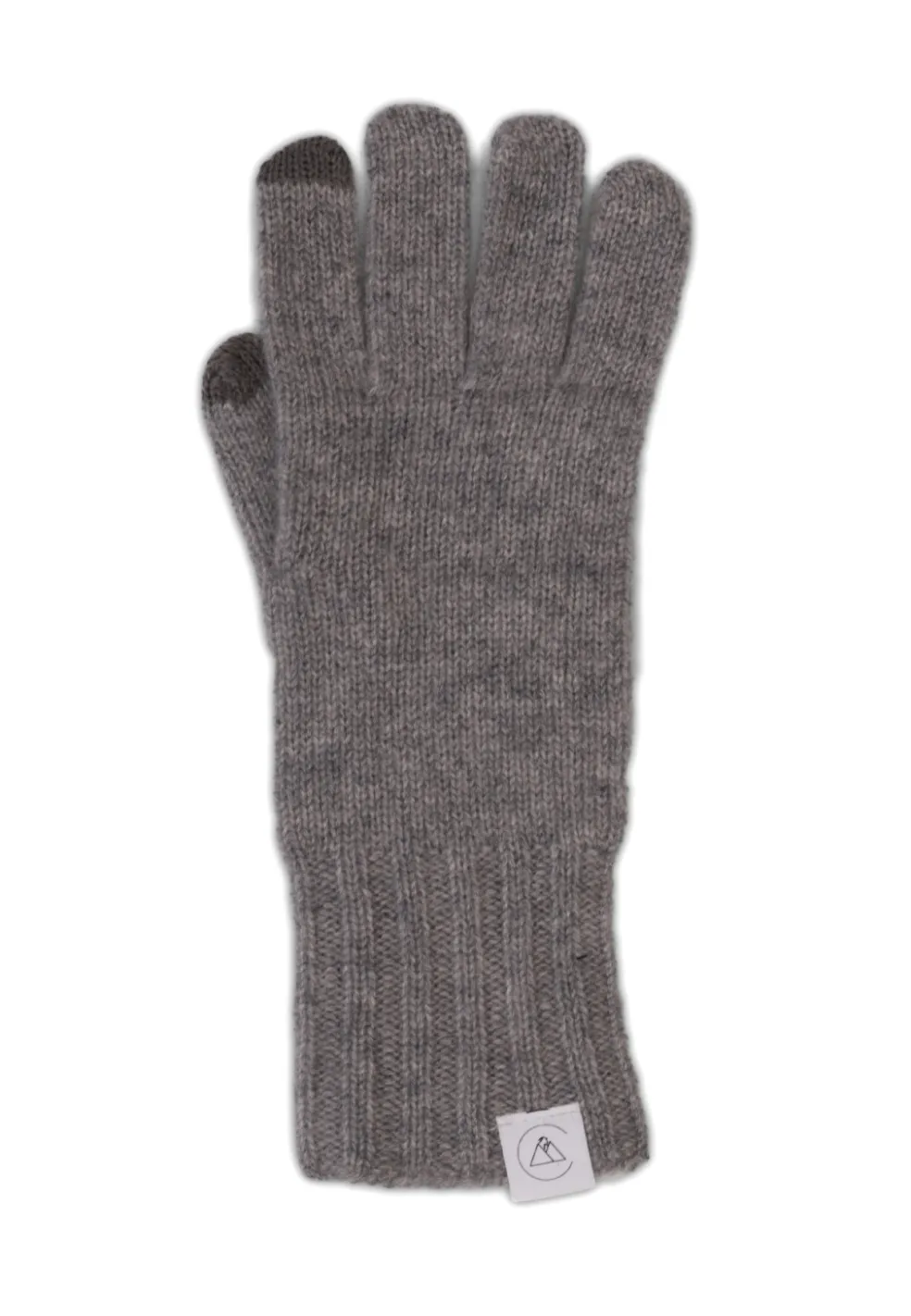 Kaschmir Handschuhe Touchscreen tauglich grau