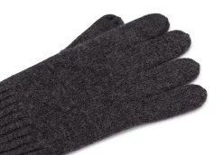 Kaschmir Handschuhe Touchscreen tauglich anthrazit