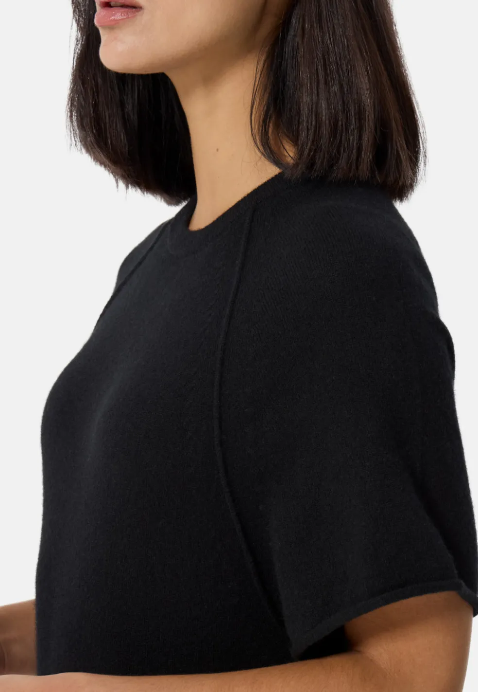 Kaschmir Kleid schwarz
