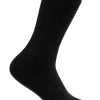 Kaschmir Kuschelsocken schwarz