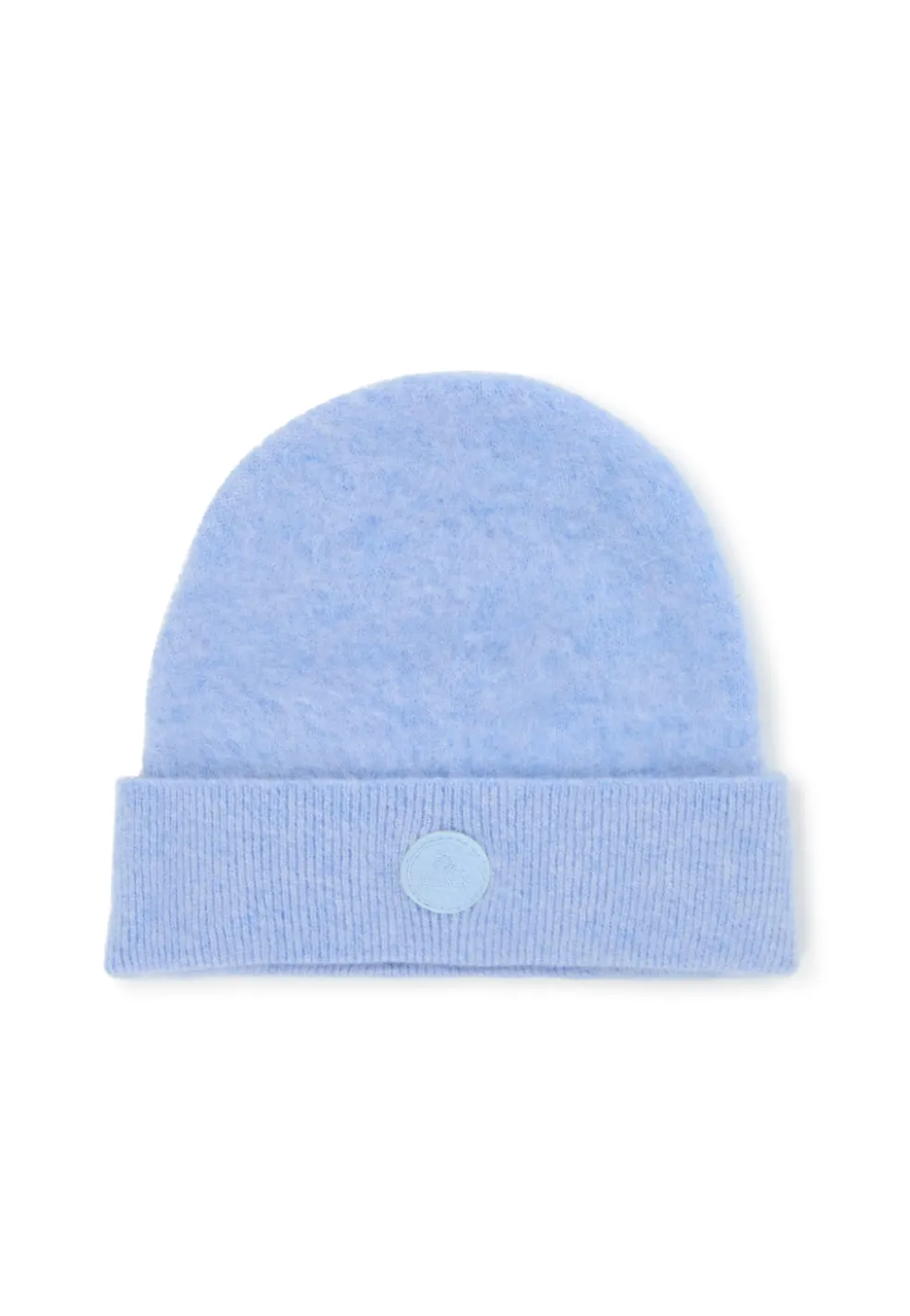 Kaschmir Mütze brushed wolkenblau