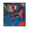 Kaschmir Schal bedruckt vibrant fantasy limited edition mehrfarbig