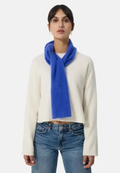 Kaschmir Schal brushed feenblau