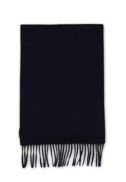 Kaschmir Schal (GOTS) navy blau
