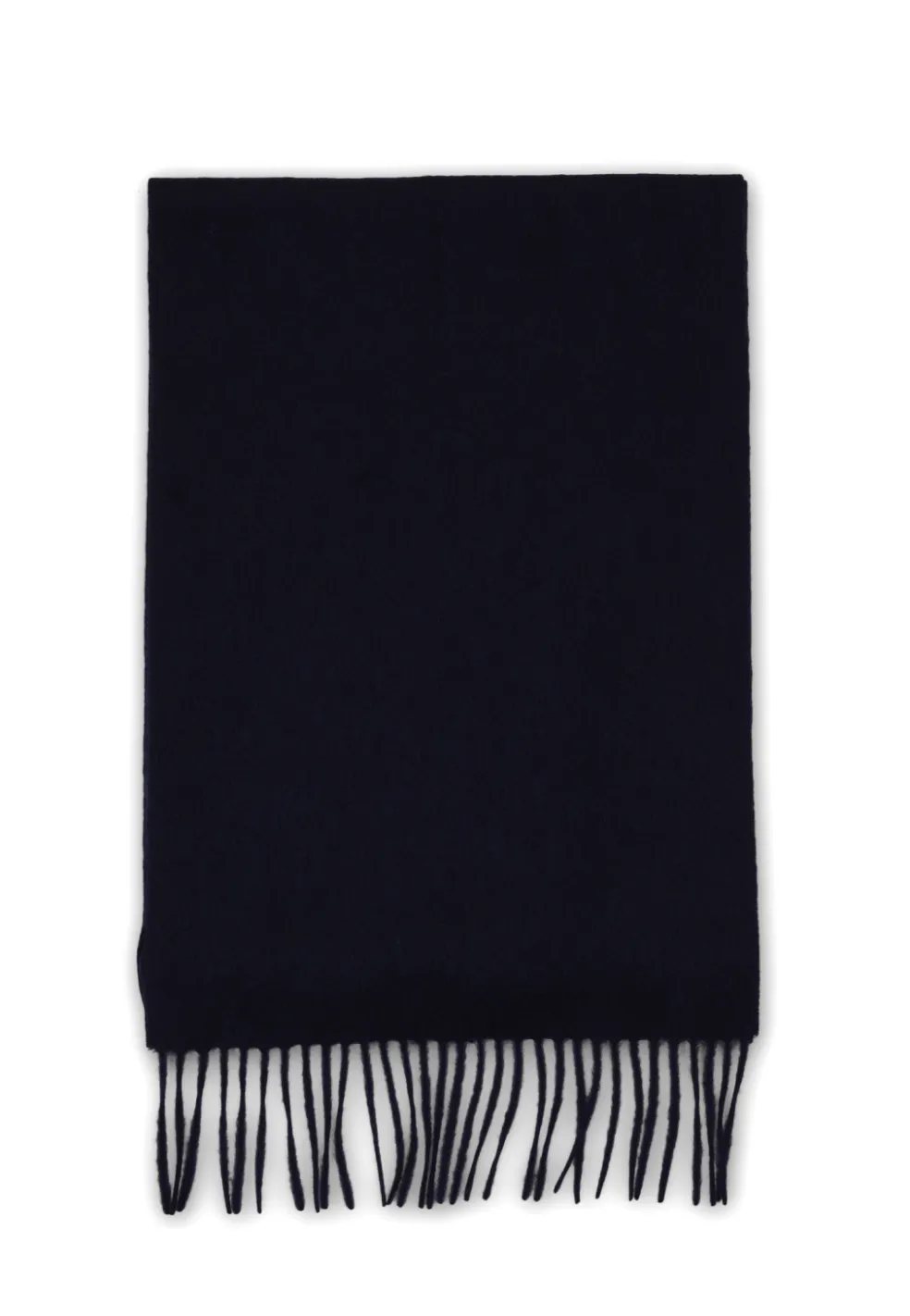 Kaschmir Schal (GOTS) navy blau