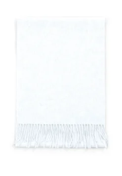 Kaschmir Schal (GOTS) weiss
