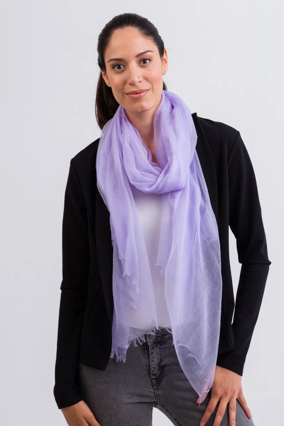 Kaschmir Schal soft pink