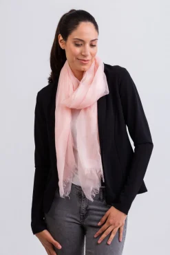 Kaschmir Schal soft rosa