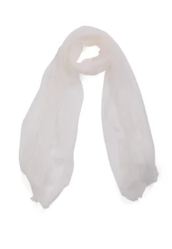 Kaschmir Schal soft weiss