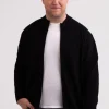 Kaschmir Strickjacke Cardigan schwarz