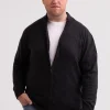 Kaschmir Strickjacke Cardigan dunkel anthrazit
