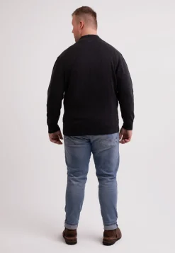 Kaschmir Strickjacke Cardigan dunkel anthrazit