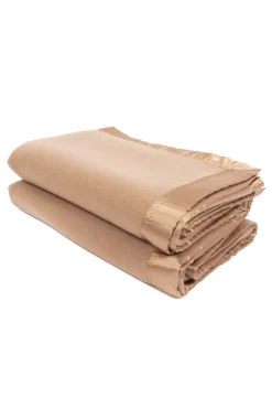 Kaschmir Tagesdecke camel
