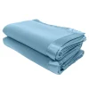 Kaschmir Tagesdecke himmelblau