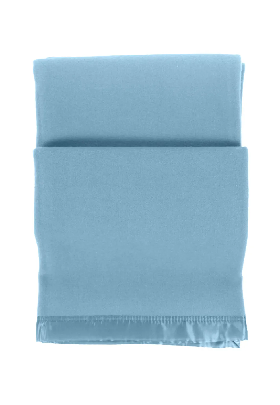 Kaschmir Tagesdecke himmelblau