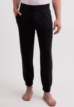 Kaschmir Trainerhose dunkel anthrazit