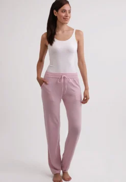 Kaschmir Trainerhose hellrosa