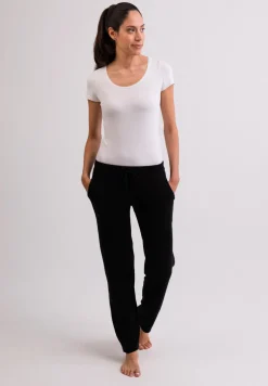 Kaschmir Trainerhose schwarz