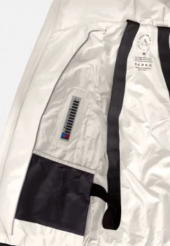 Padded Jacket mit Kapuze off white