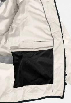 Padded Jacket mit Kapuze off white