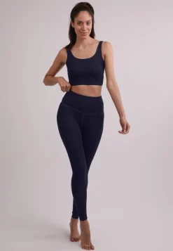 Yoga Aktivity-Top aus Bambus navy