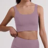Yoga Aktivity-Top aus recyceltem Polyester orchid purple