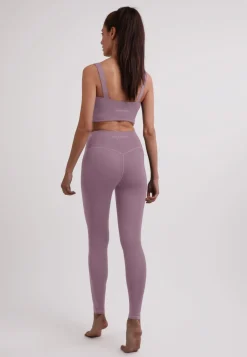 Yoga Aktivity-Top aus recyceltem Polyester orchid purple